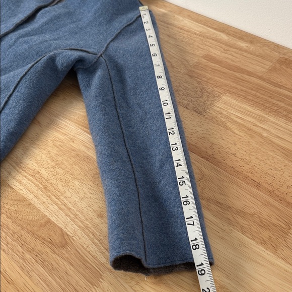 EILEEN FISHER 96% MERINO WOOL Blue Button-Up Jacket - Picture 8 of 16